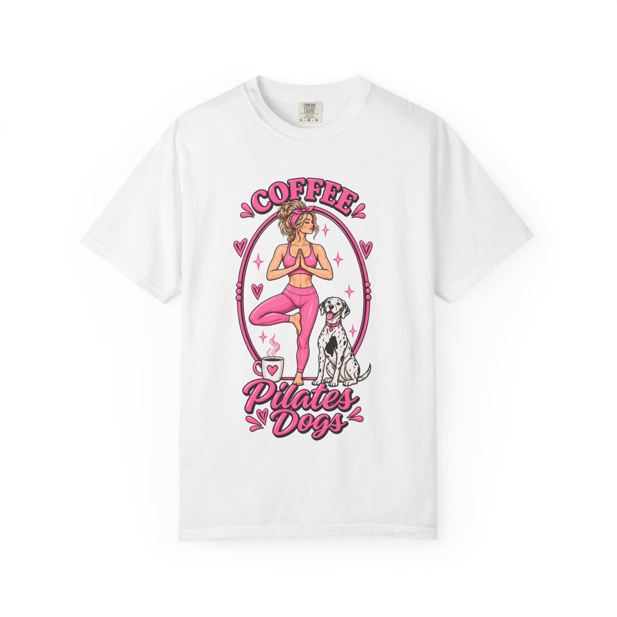 Coffee Pilates Dogs T-Shirt